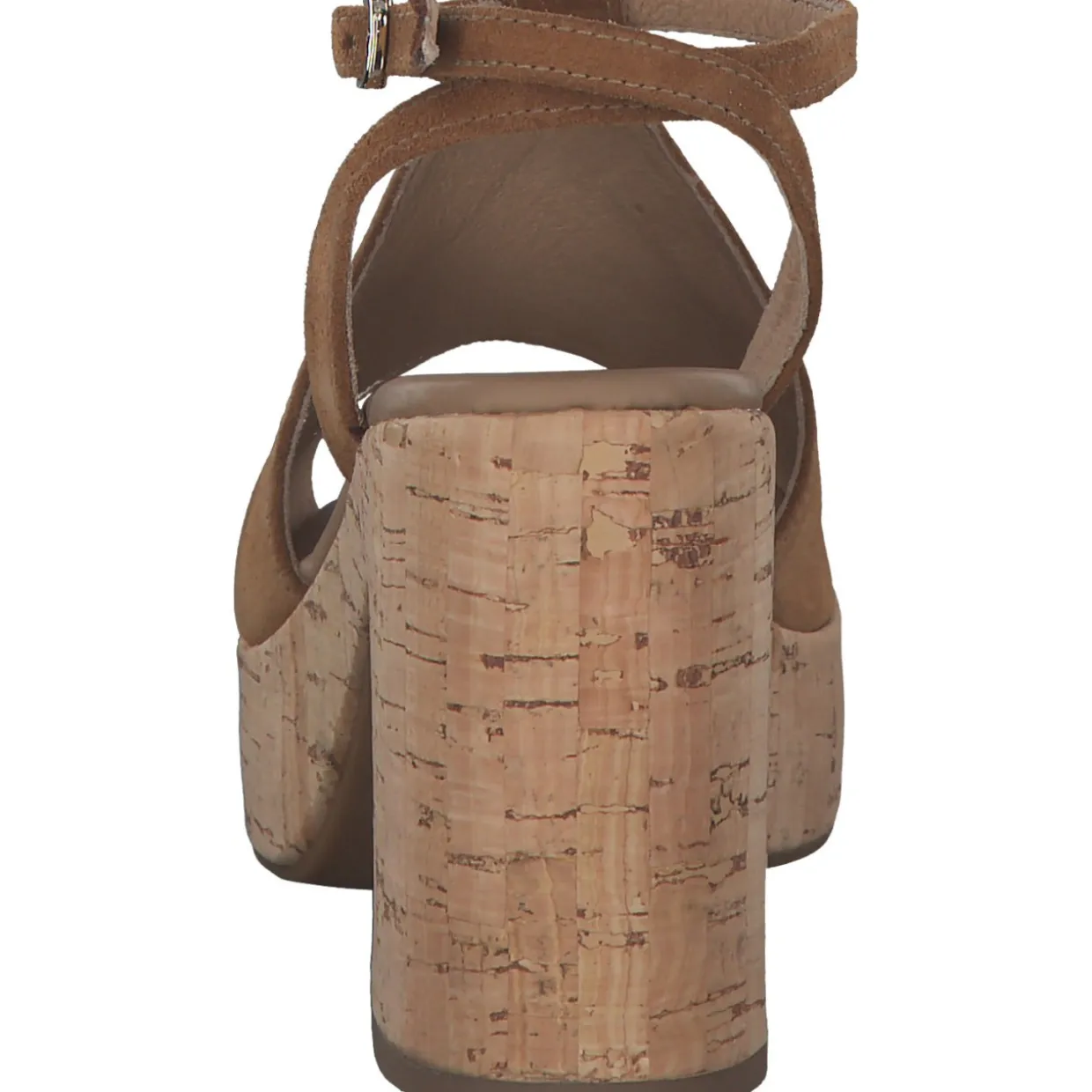 NeroGiardini E307671D, Plateau-Sandaletten, Damen, tabacco