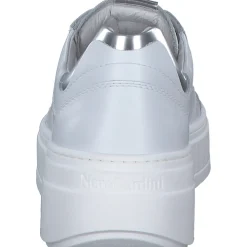 NeroGiardini E513093D, Schnürschuhe, Damen, bianco/argento