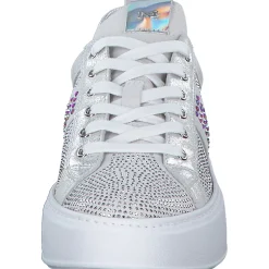 NeroGiardini E409988D, Schnürschuhe, Damen, weiß silber