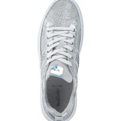 NeroGiardini E409988D, Schnürschuhe, Damen, weiß silber