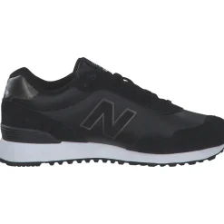 New Balance 515 WL515, Schnürschuhe, Damen, Schwarz (Black)