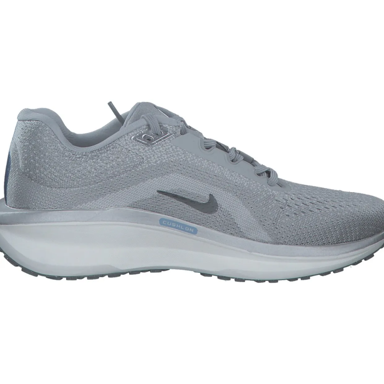 Nike Air Winflo 11 FJ9510, Schnürschuhe, Damen, lt smoke grey/mtlc pewt-pink
