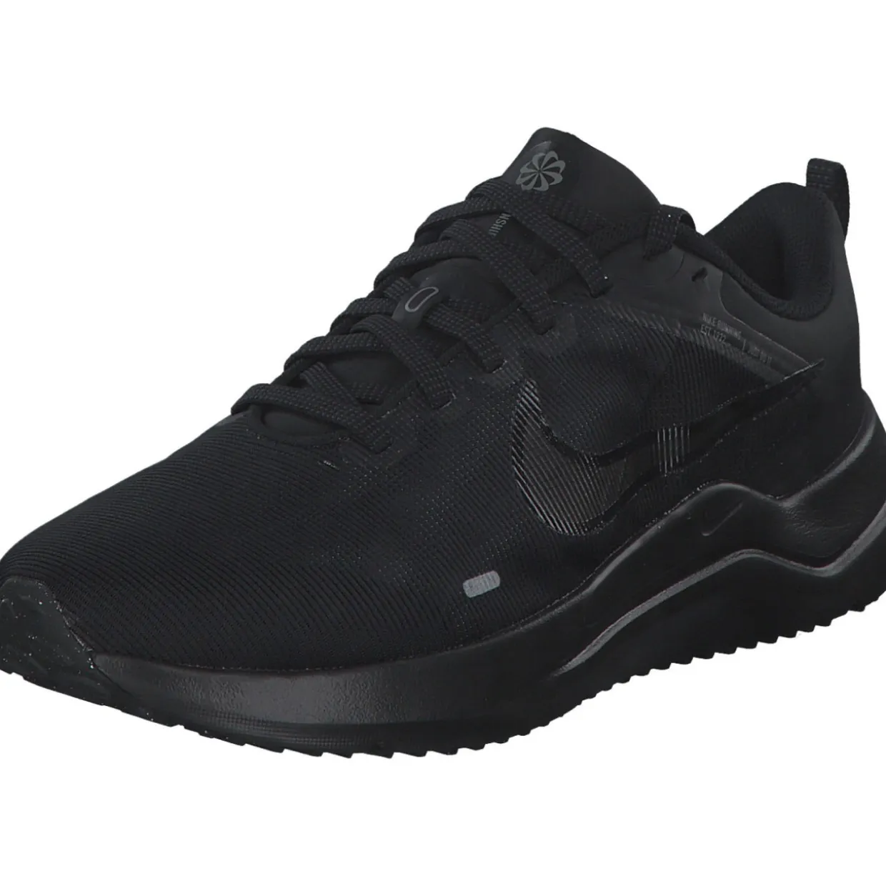 Nike Downshifter 12 DD9294, Sneakers Low, Damen, black/dk smoke/grey iron