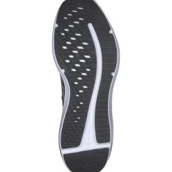 Nike Downshifter 12 DD9294, Sneakers Low, Damen, black/white-smoke grey-platinu