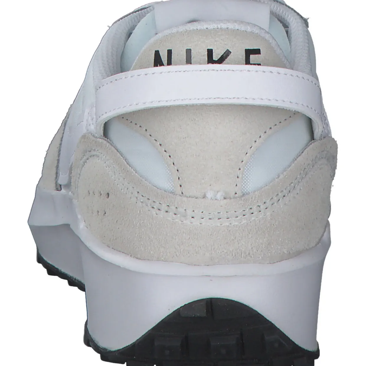 Nike Waffle Debut DH9523, Sneakers Low, Damen, white/black/orange