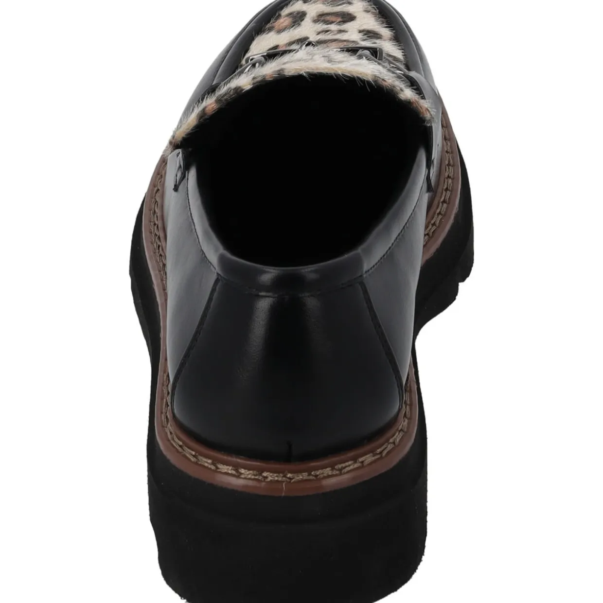Palado Alyndra, Loafers, Damen, Schwarz/Leo Beige