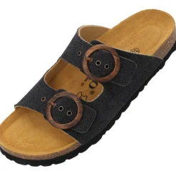 Palado Andeci by Sila Sahin, Pantoletten, Damen, Schwarz