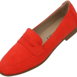 Palado Arselaus, Mokassins, Damen, Rot