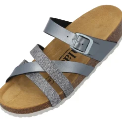 Palado Balmur, Pantoletten, Damen, Anthrazit Metallic