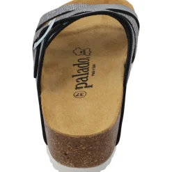 Palado Balmur, Pantoletten, Damen, Anthrazit Metallic