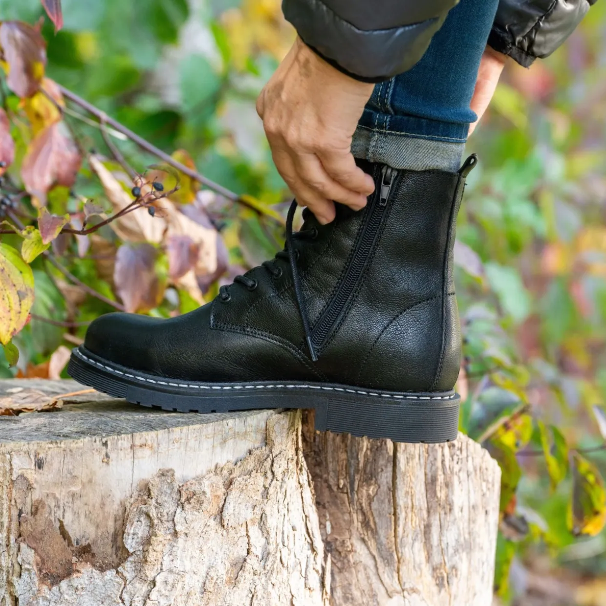 Palado Biak, Schnürstiefeletten, Damen, Schwarz