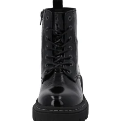 Palado Biak, Schnürstiefeletten, Damen, Schwarz Lack