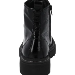 Palado Biak, Schnürstiefeletten, Damen, Schwarz Lack