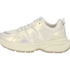 Palado Borgan, Sneakers Low, Damen, Gold/Weiß