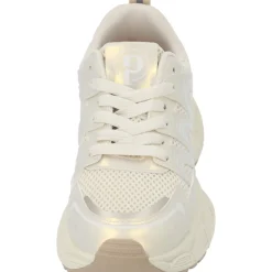 Palado Borgan, Sneakers Low, Damen, Gold/Weiß