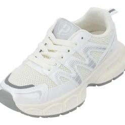 Palado Borgan, Sneakers Low, Damen, Weiß/Silber