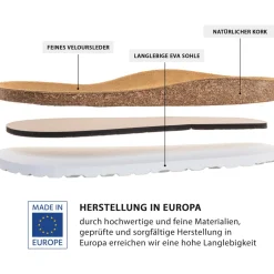 Palado Chios, Pantoletten, Damen, Lack Schwarz