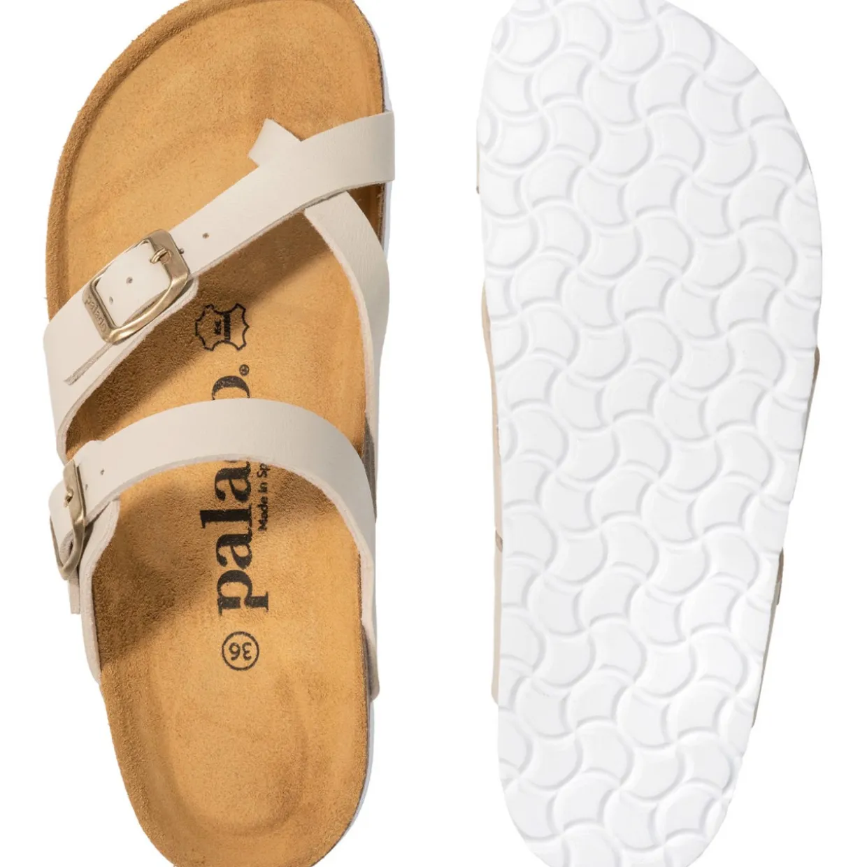 Palado Cres Matt, Pantoletten, Damen, Beige