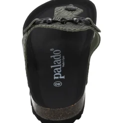 Palado Kos Zebra, Zehentrenner, Damen, Olive