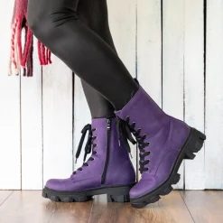 Palado Lefkada 2, Schnürstiefel, Damen, Violett