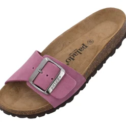 Palado Malta EGS Velours Premium Leather, Pantoletten, Damen, Lila