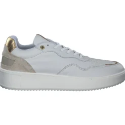 Palado S2-2319, Schnürschuhe, Damen, Weiß/Gold