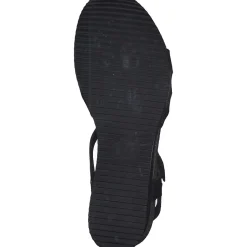 Panama Jack Nica Sport B, Plateau-Sandaletten, Damen, Schwarz