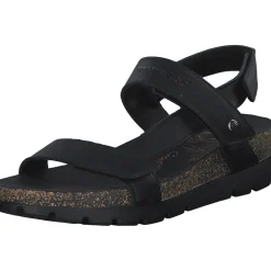 Panama Jack Selma B, Keilsandaletten, Damen, Schwarz