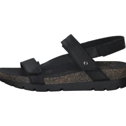 Panama Jack Selma B, Keilsandaletten, Damen, Schwarz