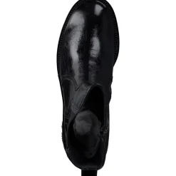 Paul Green 9908, Chelsea Boots, Damen, Schwarz
