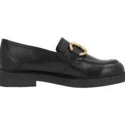 Paul Green 1008, Mokassins, Damen, Schwarz/Gold