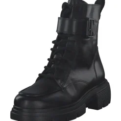 Paul Green 9879, Schnürstiefeletten, Damen, Schwarz