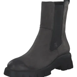 Paul Green 8104-056, Stiefeletten, Damen, Grau (Iron)