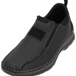 Rieker 05363, Halbschuhe, Herren, Schwarz