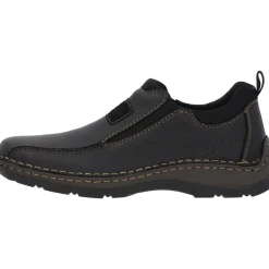 Rieker 05363, Halbschuhe, Herren, Schwarz