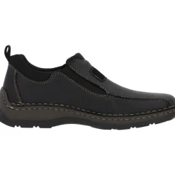 Rieker 05363, Halbschuhe, Herren, Schwarz