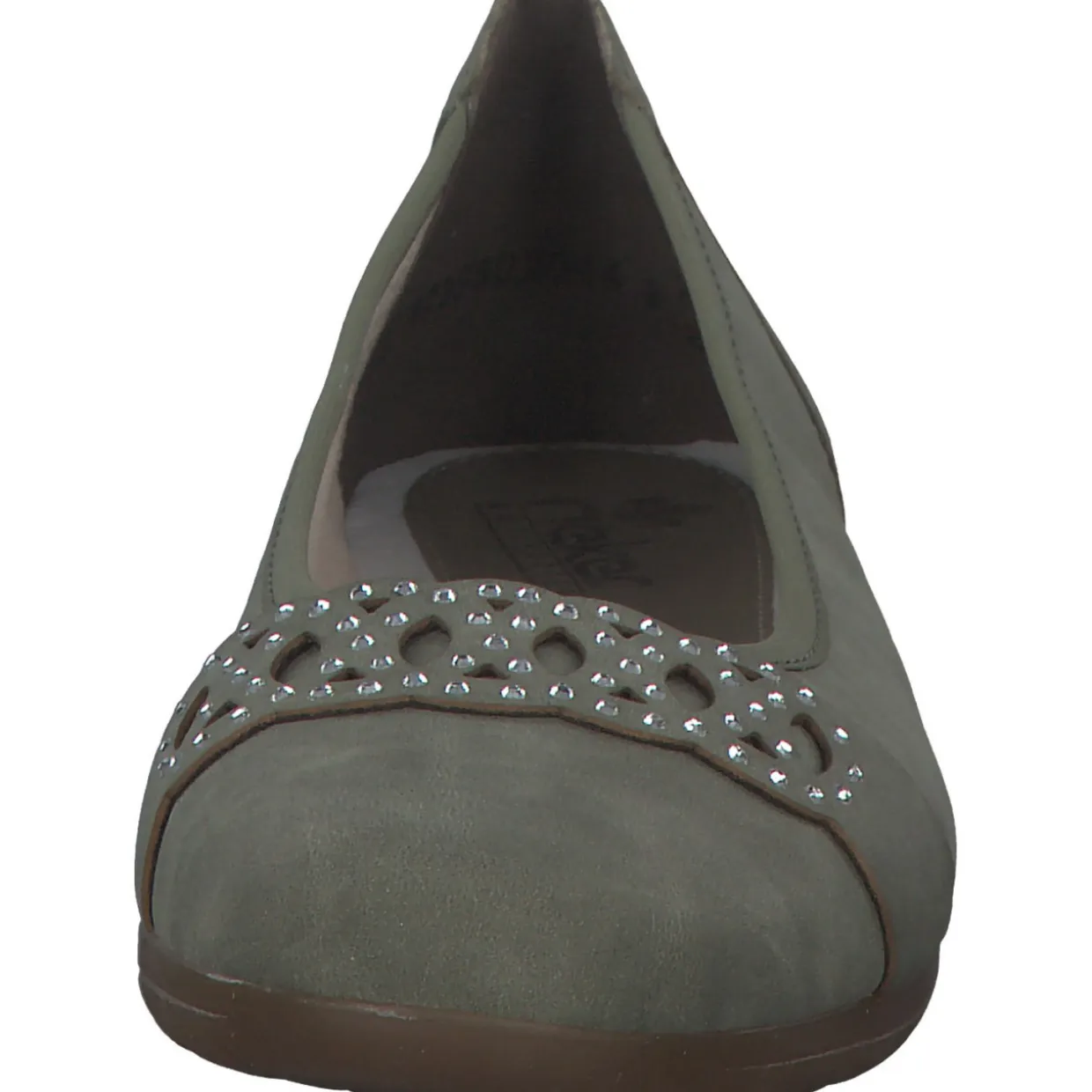 Rieker L9359, Ballerinas, Damen, schilf