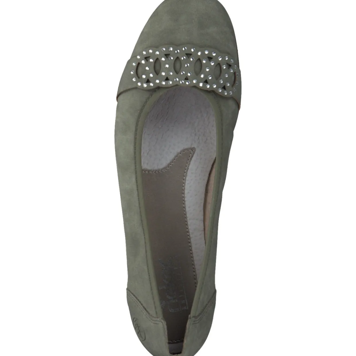 Rieker L9359, Ballerinas, Damen, schilf