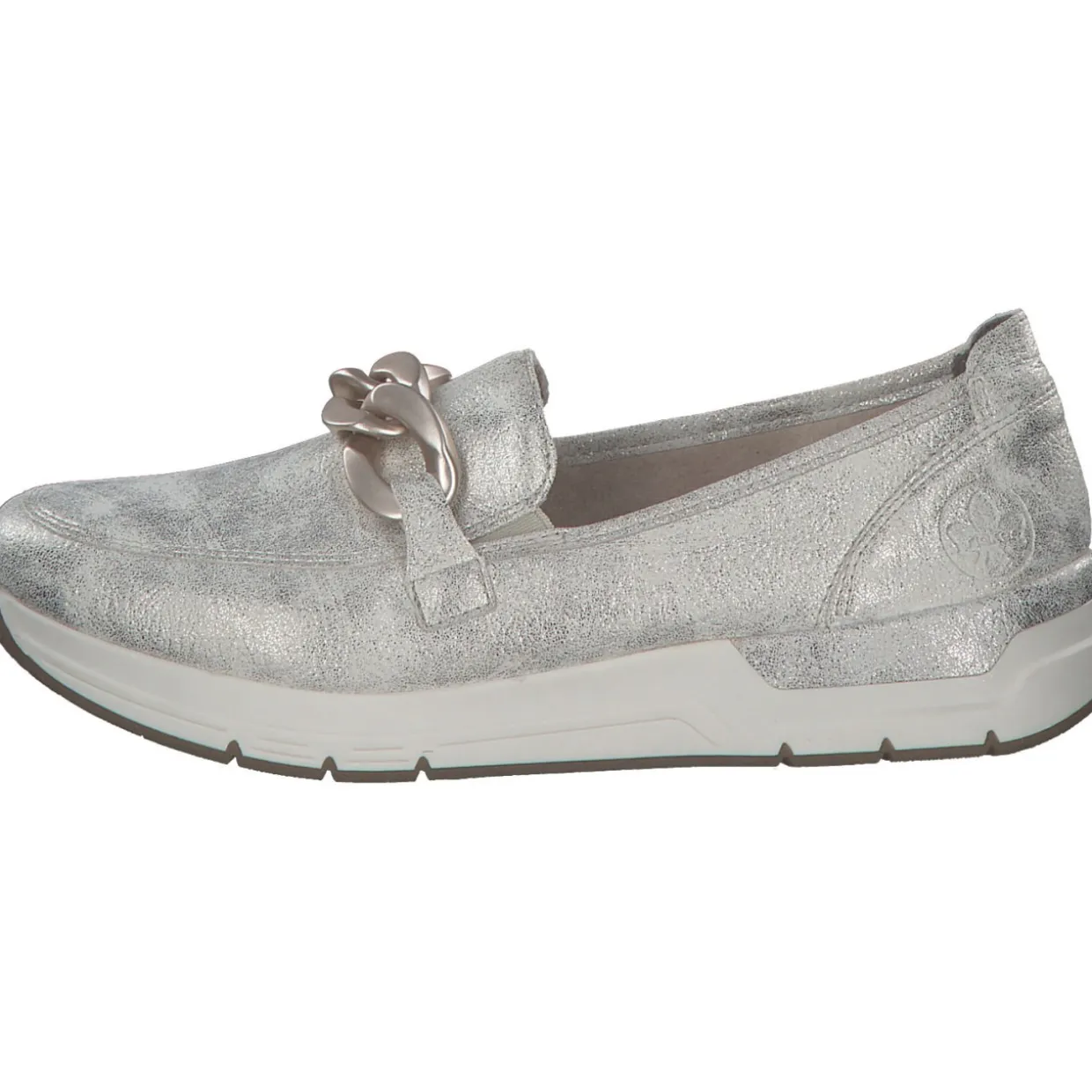 Rieker 58944, Mokassins, Damen, beige-gold