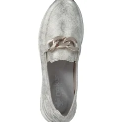 Rieker 58944, Mokassins, Damen, beige-gold