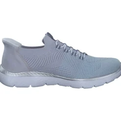 Rieker M5066, Slip-On-Sneaker, Damen, aqua-lilac/lilac