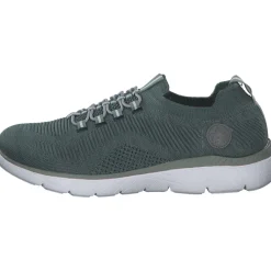 Rieker M5074, Slip-On-Sneaker, Damen, Grün