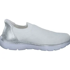 Rieker M5072, Slip-On-Sneaker, Damen, weiss/ice
