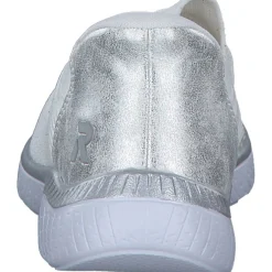 Rieker M5072, Slip-On-Sneaker, Damen, weiss/ice