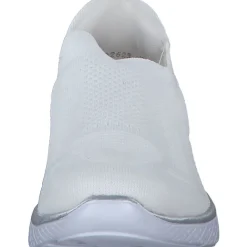 Rieker M5072, Slip-On-Sneaker, Damen, weiss/ice