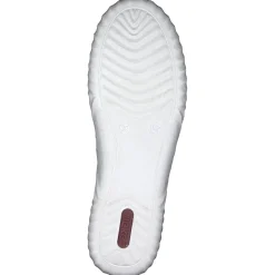 Rieker N0965, Slipper, Damen, weiss/cement
