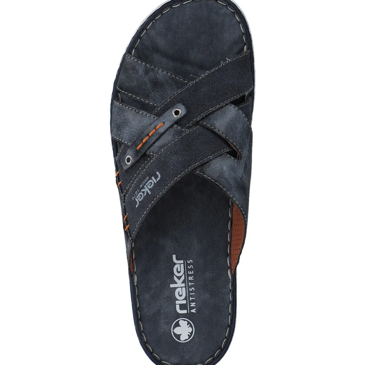 Rieker 21599, Pantoletten, Herren, Blau (Ozean/Denim)