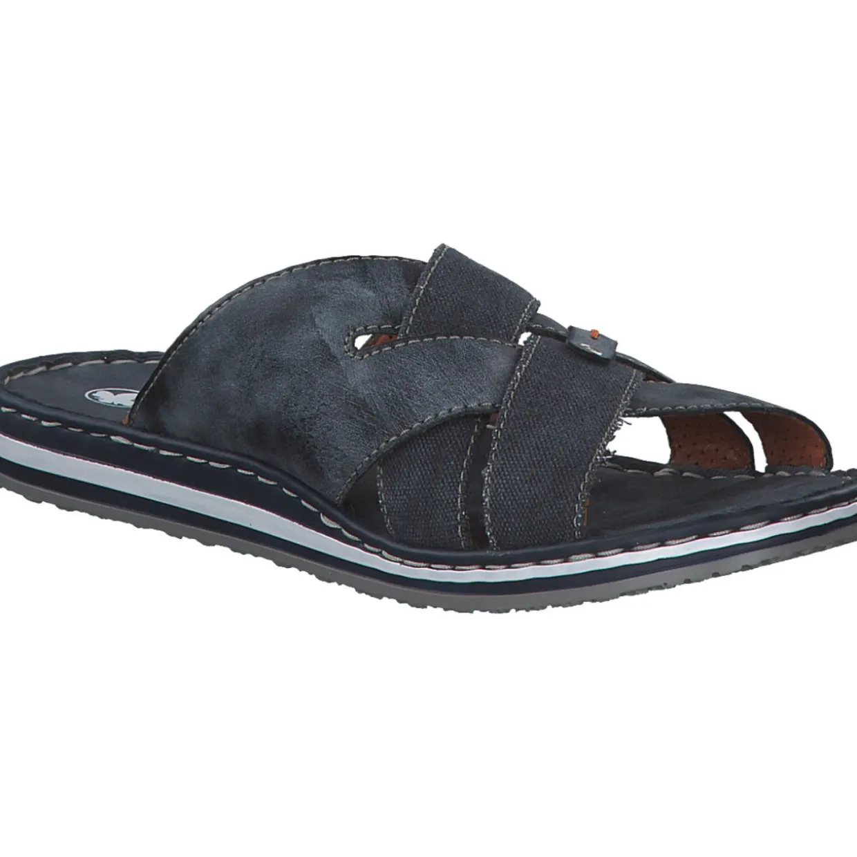 Rieker 21599, Pantoletten, Herren, Blau (Ozean/Denim)