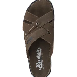 Rieker 21599, Pantoletten, Herren, Braun