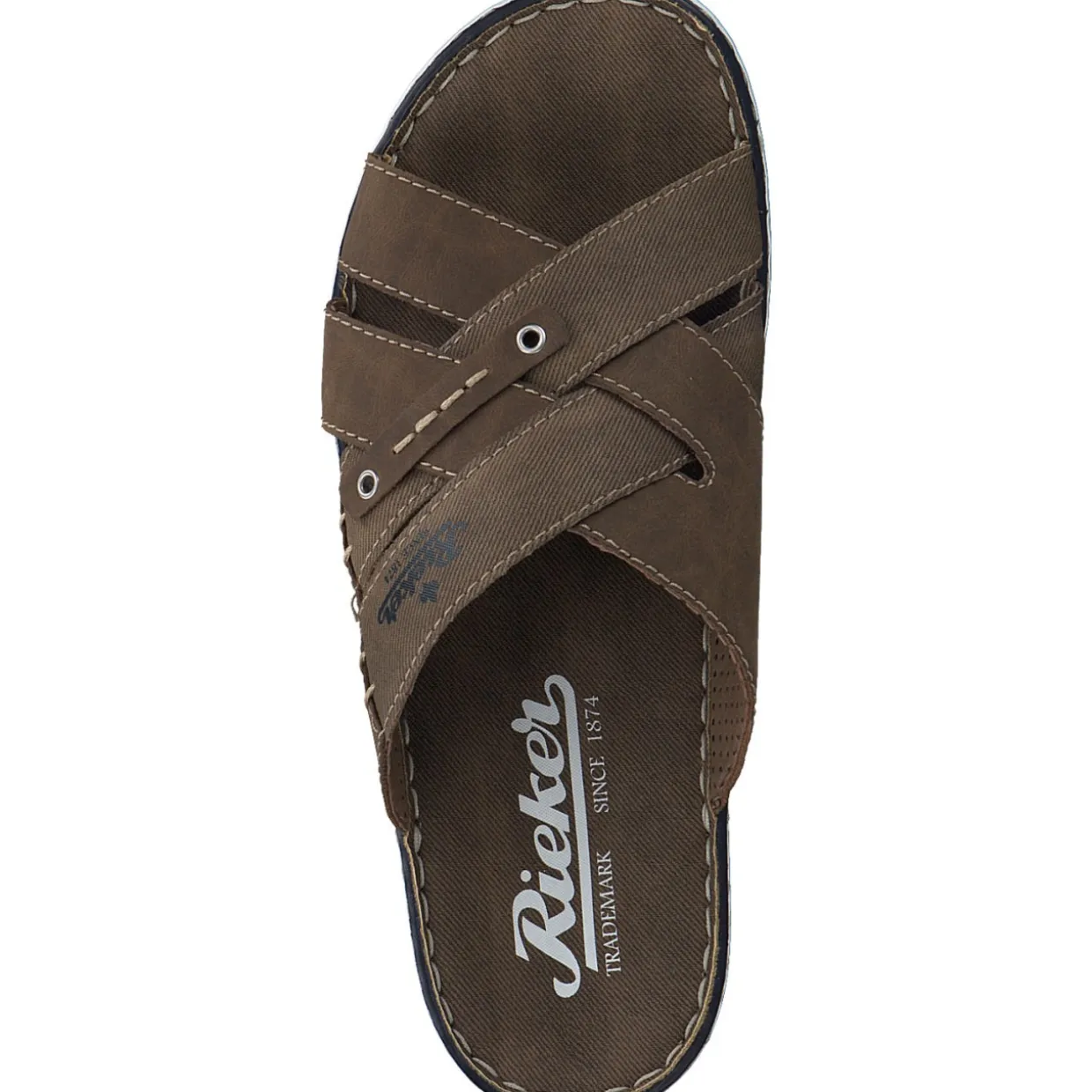Rieker 21599, Pantoletten, Herren, Braun